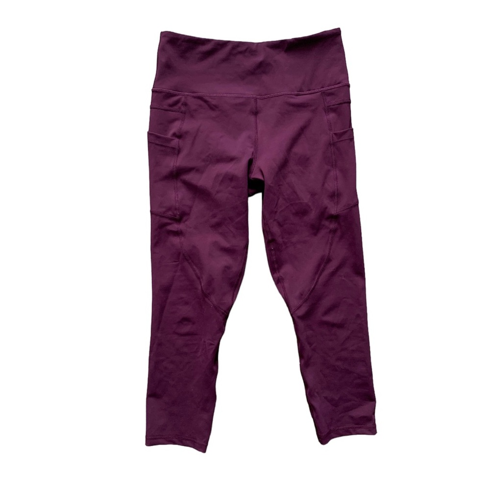 Zyia Active Plum Purple Capri Leggings 6-8